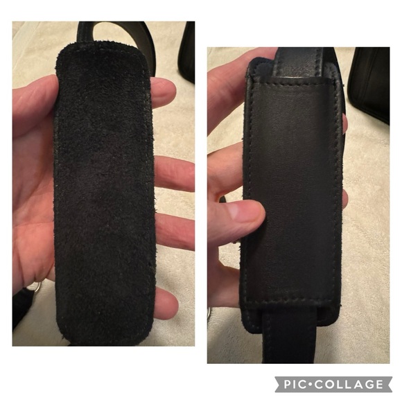 Vintage Coach black briefcase, shoulder strap, silver tone hardware in GUC - Picture 10 of 16